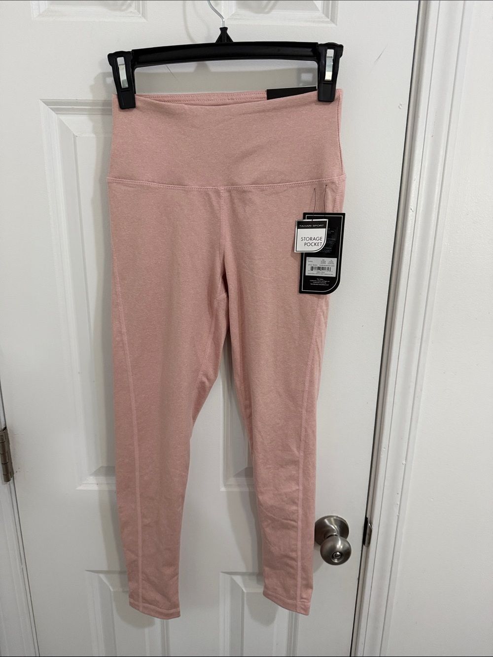 Tahari Blush Pink High-Waist Leggings Size Small NWT